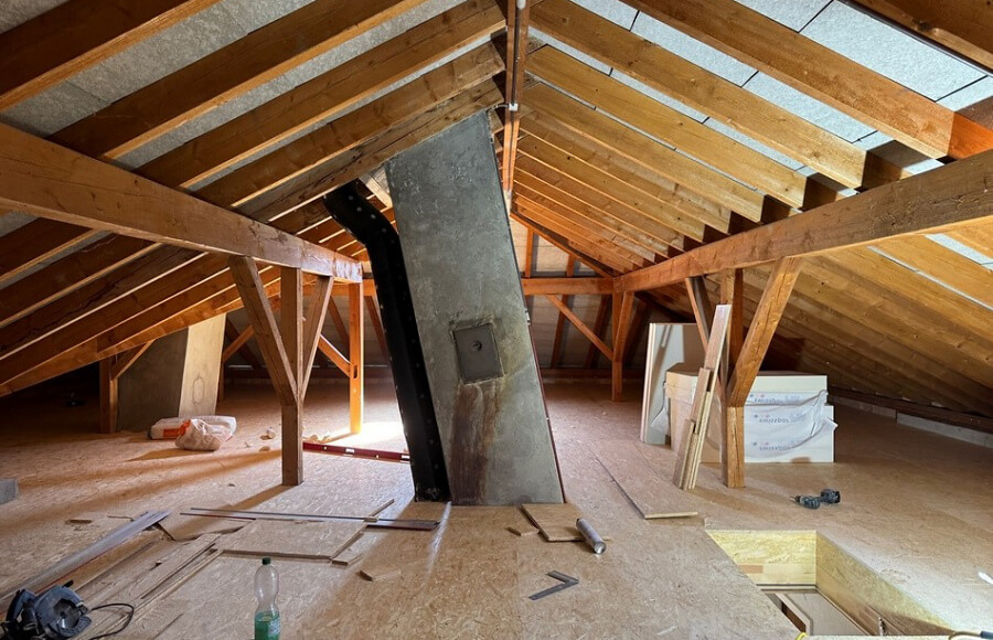  10 fertig montierter EstrichbodenWeb